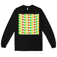 Black mexico seamless pattern Long Sleeve Tee - FaDigitalArtStudio