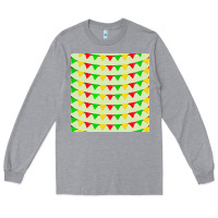 Heather Grey mexico seamless pattern Long Sleeve Tee - FaDigitalArtStudio