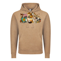 Vintage Coffee Cows and coffee Vintage Hoodie - FaDigitalArtStudio