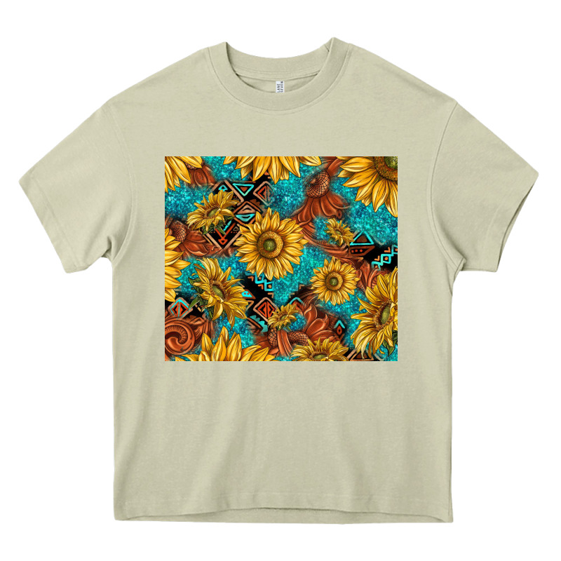 Rustic Sunflowers Heavy Core Tee by TumblerDesignByShophia | Teevron