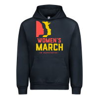 Navy women march on washington Urban Hoodie - artisFamous