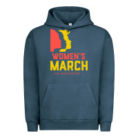 Pigment Midnight Navy women march on washington Urban Hoodie - artisFamous