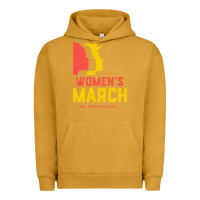 Pigment Peanut Butter women march on washington Urban Hoodie - artisFamous