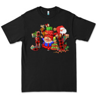 Black christmas joy  gnome Premium Tee - CowGirlArtShop