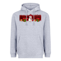 Heather Grey Christmas snowman Heavyweight Hoodie - JahusDesignShop