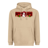 Mushroom Christmas snowman Heavyweight Hoodie - JahusDesignShop