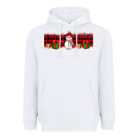 White Christmas snowman Heavyweight Hoodie - JahusDesignShop