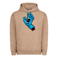 Pigment Burro santacruz screaming hand Urban Hoodie - artisFamous