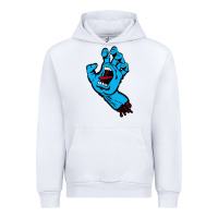 White santacruz screaming hand Urban Hoodie - artisFamous
