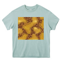 Arona gold glitter with leopard pattern Heavy Core Tee - TumblerDesignByShophia