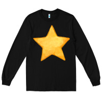 Black yellow star Long Sleeve Tee - FaDigitalArtStudio