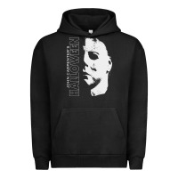 Pigment Black halloween michael myers Urban Hoodie - artisFamous