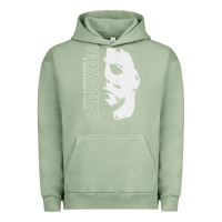 Pigment Oil Green halloween michael myers Urban Hoodie - artisFamous
