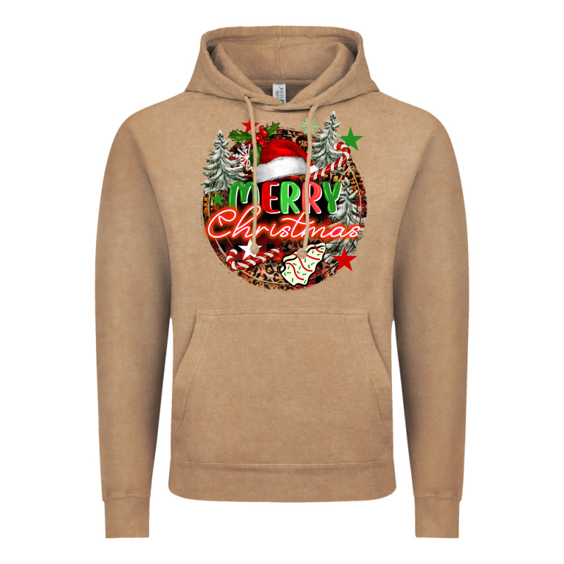 Merry Christmas Vintage Hoodie by FaDigitalArtStudio | Teevron