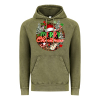 Vintage Olive Merry christmas Vintage Hoodie - FaDigitalArtStudio