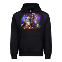Black Cow Halloween Urban Hoodie - RanaPortraitStore