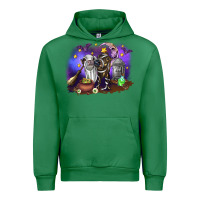 Emerald Cow Halloween Urban Hoodie - RanaPortraitStore