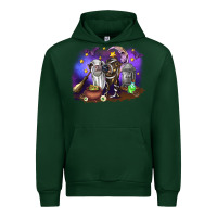 Forest Green Cow Halloween Urban Hoodie - RanaPortraitStore