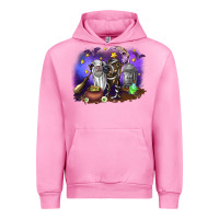 Fuchsia Pink Cow Halloween Urban Hoodie - RanaPortraitStore