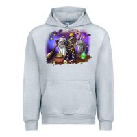 Heather Grey Cow Halloween Urban Hoodie - RanaPortraitStore