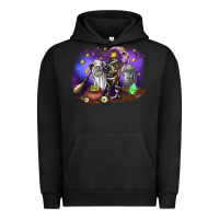 Pigment Black Cow Halloween Urban Hoodie - RanaPortraitStore