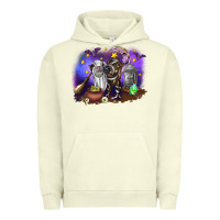 Pigment Pistachio Cow Halloween Urban Hoodie - RanaPortraitStore