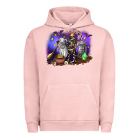 Pigment Salmon Cow Halloween Urban Hoodie - RanaPortraitStore