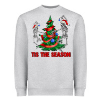 Heather Grey tis the season Heavyweight Sweatshirt - AdoDesignShop