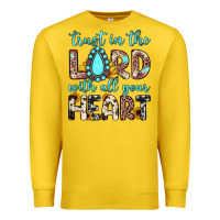 Lemon trust in the lord with all your heart Premium Sweatshirt - JahusDesignShop
