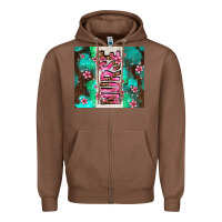 Chestnut pink floral nurse with flowers Zipper Hoodie - AdoDesignShop