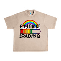 French Oak Gay pride loading Urban Heavy Tee - FaDigitalArtStudio