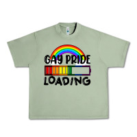 Oil Green Gay pride loading Urban Heavy Tee - FaDigitalArtStudio