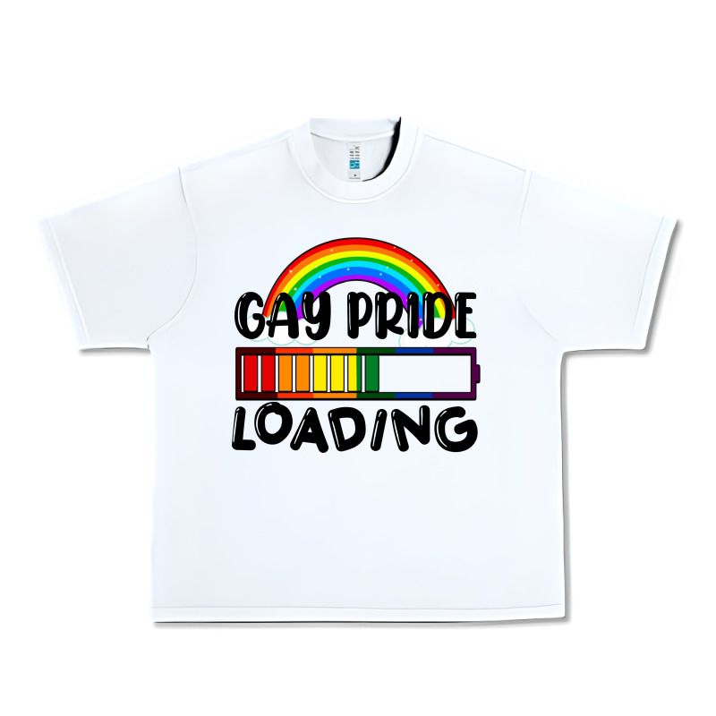 Gay Pride Loading Urban Heavy Tee by FaDigitalArtStudio | Teevron
