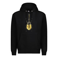 Black hercules beetle Premium Hoodie - LillyAllenDesigns