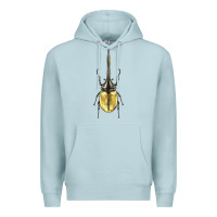 Blue Mist hercules beetle Premium Hoodie - LillyAllenDesigns