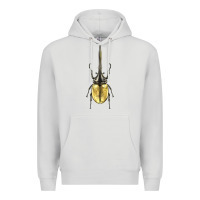 Dove Grey hercules beetle Premium Hoodie - LillyAllenDesigns