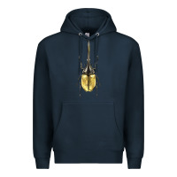 Navy hercules beetle Premium Hoodie - LillyAllenDesigns