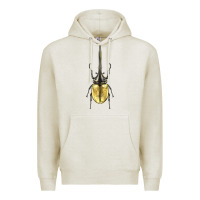 Oatmeal Heather hercules beetle Premium Hoodie - LillyAllenDesigns
