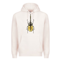 Pale Pink hercules beetle Premium Hoodie - LillyAllenDesigns