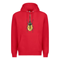 Red hercules beetle Premium Hoodie - LillyAllenDesigns