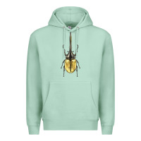 Seafoam hercules beetle Premium Hoodie - LillyAllenDesigns