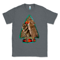 Charcoal Heather howling wolves arrowhead Classic Tee - Jasminsmagicworld