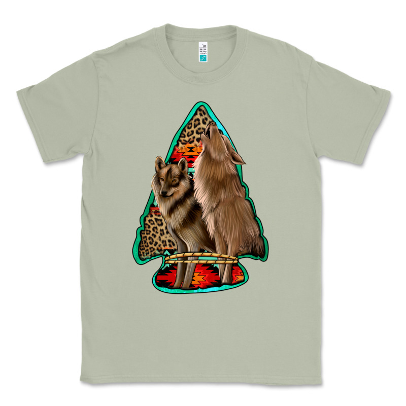 Howling Wolves Arrowhead Classic Tee by Jasminsmagicworld | Teevron