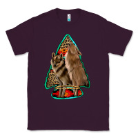 Plum howling wolves arrowhead Classic Tee - Jasminsmagicworld