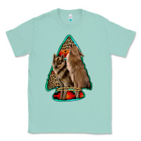 Seafoam howling wolves arrowhead Classic Tee - Jasminsmagicworld