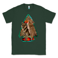 Sports Green howling wolves arrowhead Classic Tee - Jasminsmagicworld