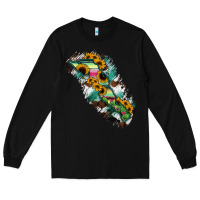 Black Baja California Sur State Of Mexico Map Long Sleeve Tee - RanaPortraitStore