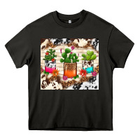Asphalt cowhide succulent Heavy Core Tee - TumblerDesignByShophia