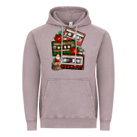 Vintage Zinc christmas cassette gemstone Vintage Hoodie - FaDigitalArtStudio