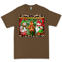 Cacao christmas snowman polar bear reindeer Premium Tee - CowGirlArtShop